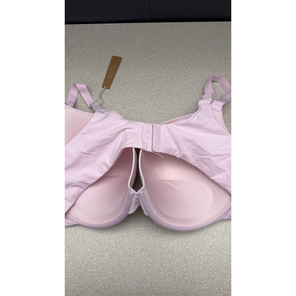 Skims Women's Fits Everybody‎ Push-Up Demi Bra DH3 Cherry Blossom Tonal 46DD NWT - Picture 2 of 5
